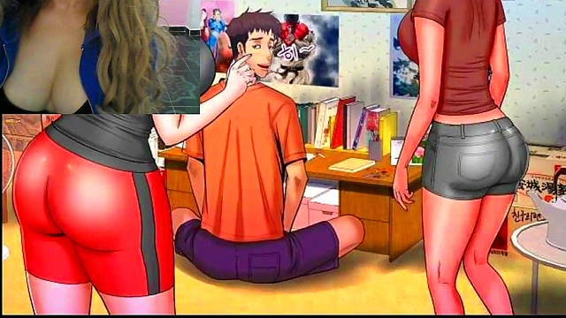 Sexy Step Aunt Seduces in Anime Chapter for Erotic Fun