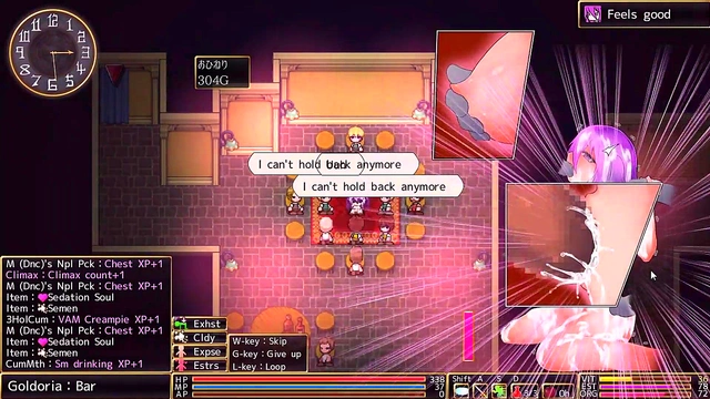 Horny Anime Dancer Strips for Rough BDSM Action in Wings of Rodea