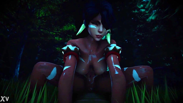 Nidalee Dominates in Jungle POV for VR Porn Adventure