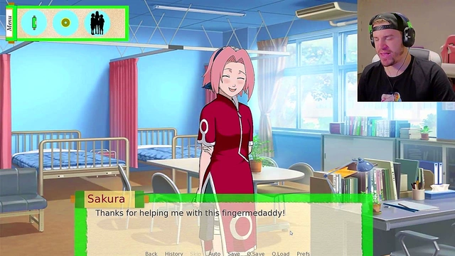 Sakura & Hinata Seduce You in Jikage Rising Anime Adventure