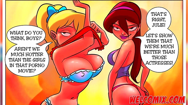 Naughty College Girls Enjoy Big Dick Handjobs & Boob Play At Home