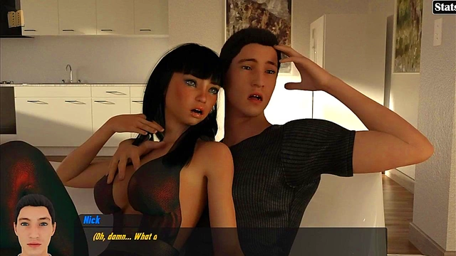 Big-Ass MILF Gets Fucked In 3D Hentai Cartoon Adventure Gameplay