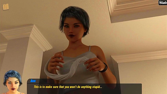 Big-Ass MILF Gets Fucked In 3D Hentai Cartoon Adventure Gameplay