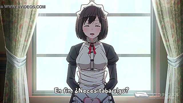 Big-Ass Anime Chick Shows Off Tits & Panties In Eroge Hentai Action