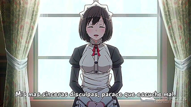 Big-Ass Anime Chick Shows Off Tits & Panties In Eroge Hentai Action