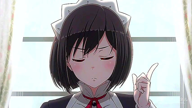 Big-Ass Anime Chick Shows Off Tits & Panties In Eroge Hentai Action