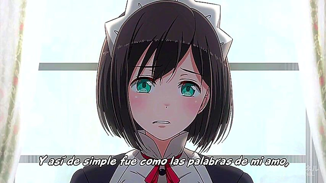 Big-Ass Anime Chick Shows Off Tits & Panties In Eroge Hentai Action