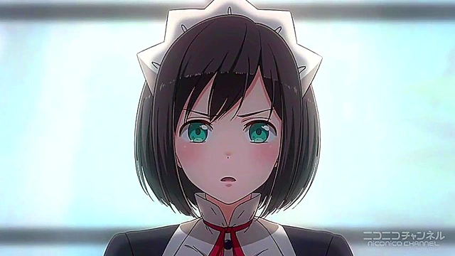 Big-Ass Anime Chick Shows Off Tits & Panties In Eroge Hentai Action