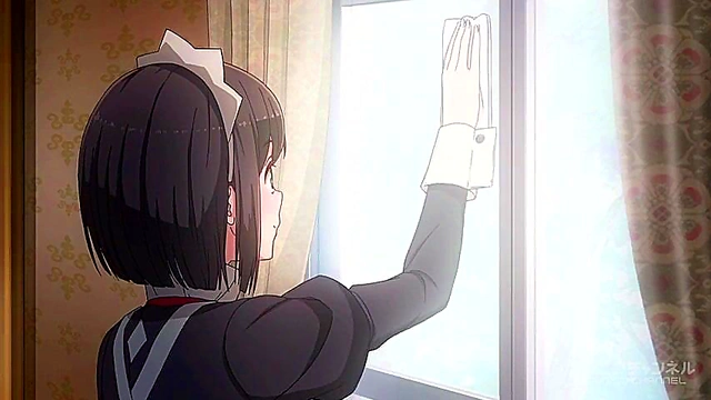 Big-Ass Anime Chick Shows Off Tits & Panties In Eroge Hentai Action