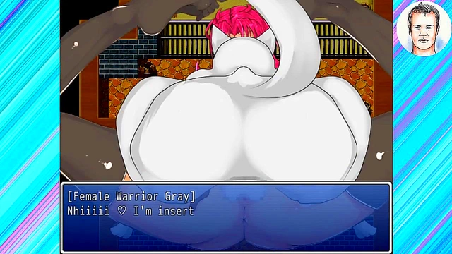 Big-Titted Anime Babe Gets Pussy Fucked Hard In Doggy Style By Game Character