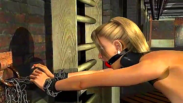 Hentai Slave Party Anime Girls Enjoy Cartoony BDSM Fun