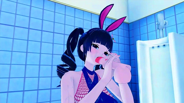 Horny 3D Bunny Girl Rides Big Dick To Juicy Orgasm & Squirt Fantasies