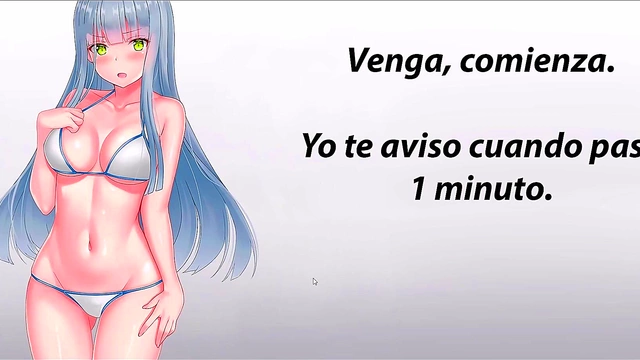 Spanish Woman’s Seductive Voice Guides You Through Joi Masturbation Game