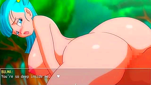 Big-Ass Anime Goddesses from Dragon Ball Z Enjoy Steamy Sex Scenarios