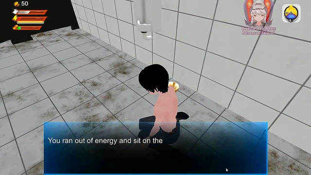 Chained Student Suffers Toilet Humiliation by Dominant Police Woman POV