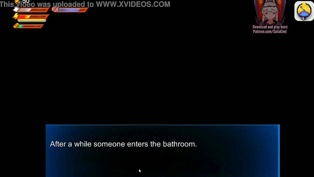 Chained Student Suffers Toilet Humiliation by Dominant Police Woman POV