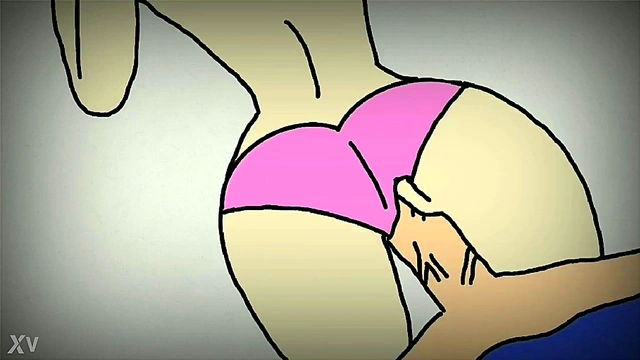 Deformed Back Mexican HentaiGirl Sucks Dick In Blue Polo Uniform