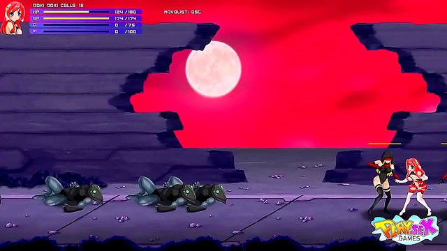 Big-Ass Anime Angel Spica Rides Dick In Horny Hentai Game Action