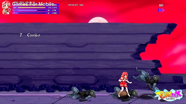 Big-Ass Anime Angel Spica Rides Dick In Horny Hentai Game Action