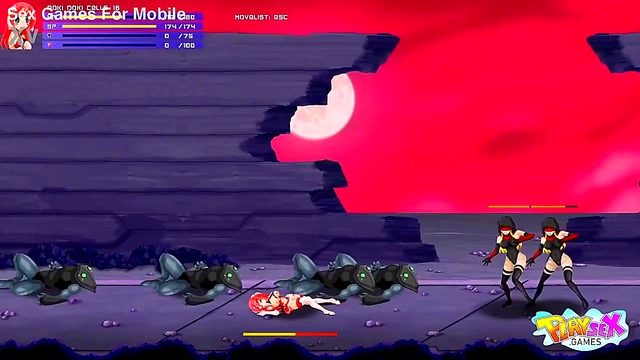 Big-Ass Anime Angel Spica Rides Dick In Horny Hentai Game Action