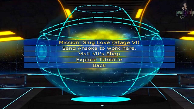 Hot Star Wars Cosplay Bang With Big Boob Alien Girls In Red Hair Action