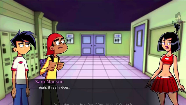 Hot Nurse Curses Danny Phantom With Sexy Blowjob & MILF Action