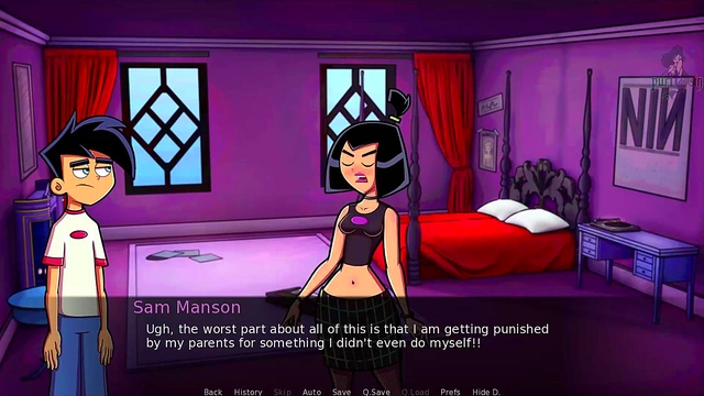 Hot Nurse Curses Danny Phantom With Sexy Blowjob & MILF Action