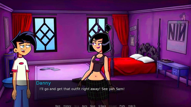 Hot Nurse Curses Danny Phantom With Sexy Blowjob & MILF Action