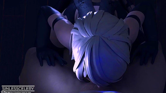 Hentai A2 Sucks Dick & Rides Cock for Blissful Orgasm