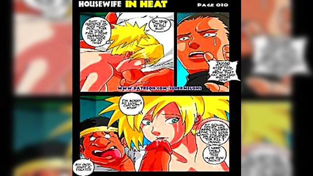 Horny Housewife Temari Sucks Shikamaru's Dick & Gets Mind-Controlled For Hot Blowjob&Cumshot