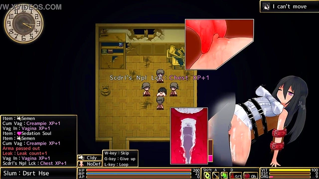 Horny Game Heroine Gets Fucked in Scripted Hentai Anime Scene