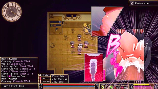 Horny Game Heroine Gets Fucked in Scripted Hentai Anime Scene