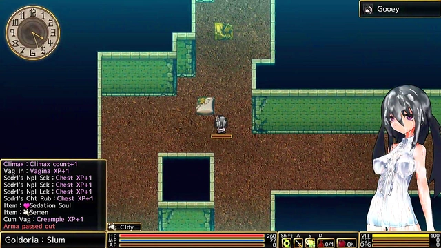 Horny Game Heroine Gets Fucked in Scripted Hentai Anime Scene