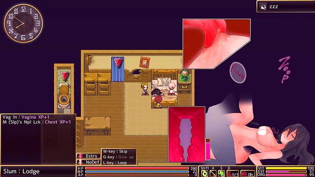 Horny Game Heroine Gets Fucked in Scripted Hentai Anime Scene