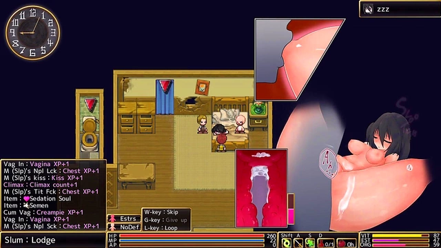 Horny Game Heroine Gets Fucked in Scripted Hentai Anime Scene