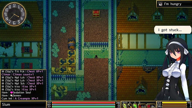 Horny Game Heroine Gets Fucked in Scripted Hentai Anime Scene