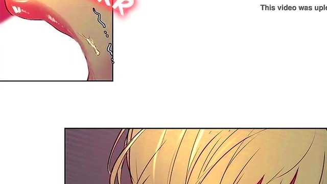 Step-Sister Seduces Ebony Teacher in Anime-Hentai Maid Fantasy