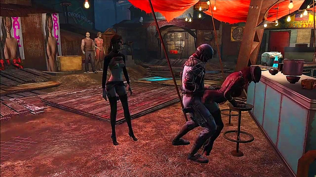 Piper from Fallout 4 Shows Off Her Gorgeous Ass in Hot Anal Anime Scene