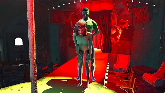 Piper from Fallout 4 Shows Off Her Gorgeous Ass in Hot Anal Anime Scene