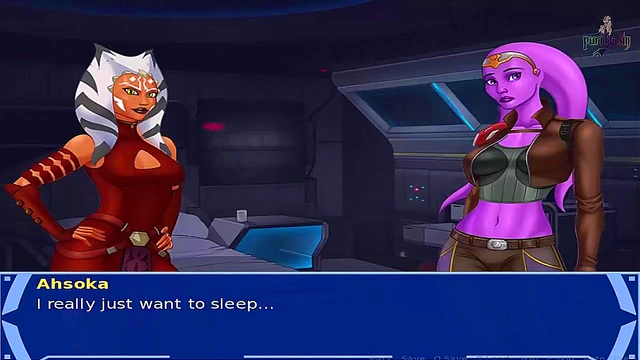 Hot Star Wars Cosplay Bang – Rey & Ashoka Alien Girls Seduce With Big Breasts & Tattoos