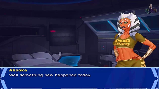 Hot Star Wars Cosplay Bang – Rey & Ashoka Alien Girls Seduce With Big Breasts & Tattoos