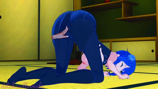 Konan from Naruto Gives Mind-Blowing Blowjob & Ass Play for Juicy Creampie