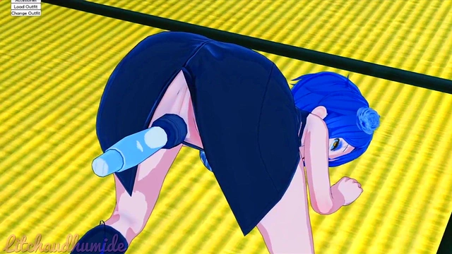 Konan from Naruto Gives Mind-Blowing Blowjob & Ass Play for Juicy Creampie