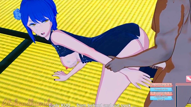 Konan from Naruto Gives Mind-Blowing Blowjob & Ass Play for Juicy Creampie