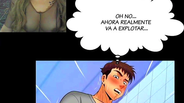 Step-Aunt Anime Teen Seduces You In naughty Comic Chapter 40