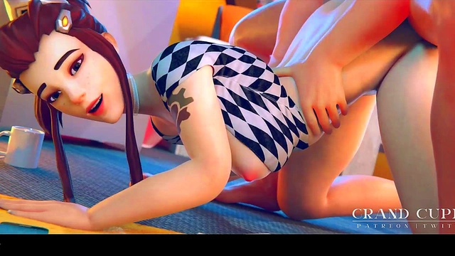 Brigitte's Sweet Anime Anal Adventure on a Sunny Spring Day