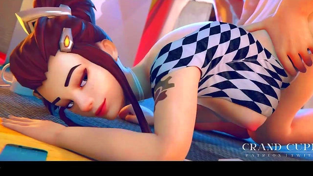 Brigitte's Sweet Anime Anal Adventure on a Sunny Spring Day