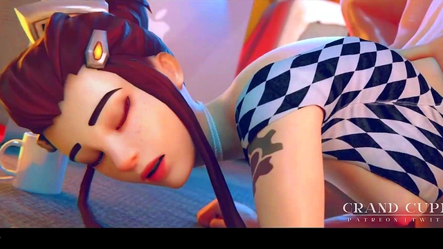 Brigitte's Sweet Anime Anal Adventure on a Sunny Spring Day