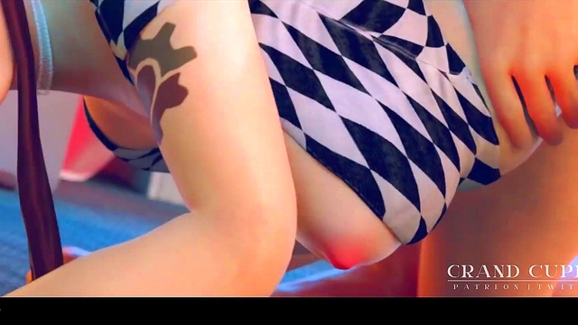 Brigitte's Sweet Anime Anal Adventure on a Sunny Spring Day