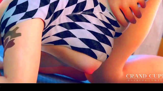 Brigitte's Sweet Anime Anal Adventure on a Sunny Spring Day